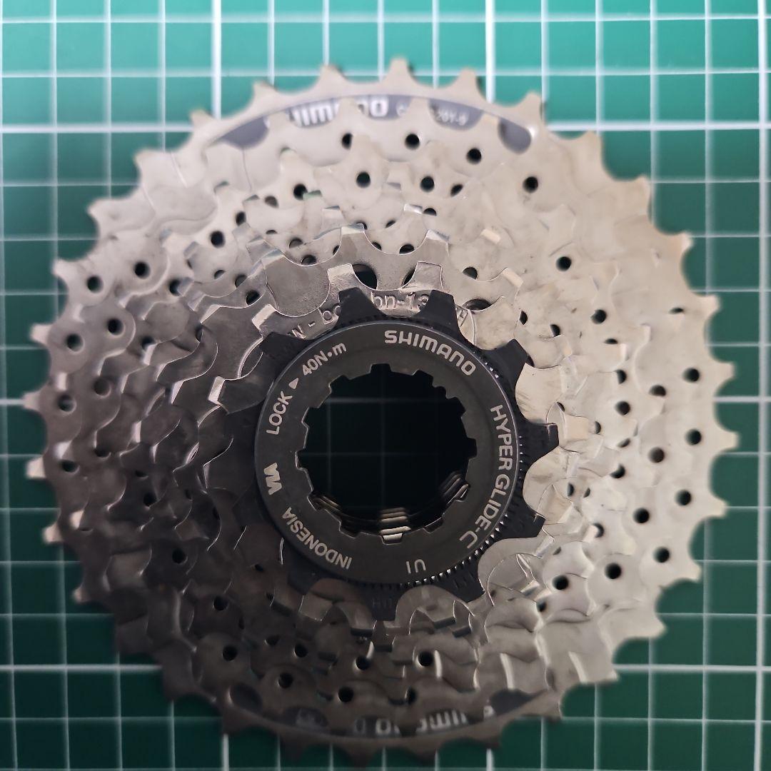 Shimano ALIVIO ALTUSミックス　9速変速セット