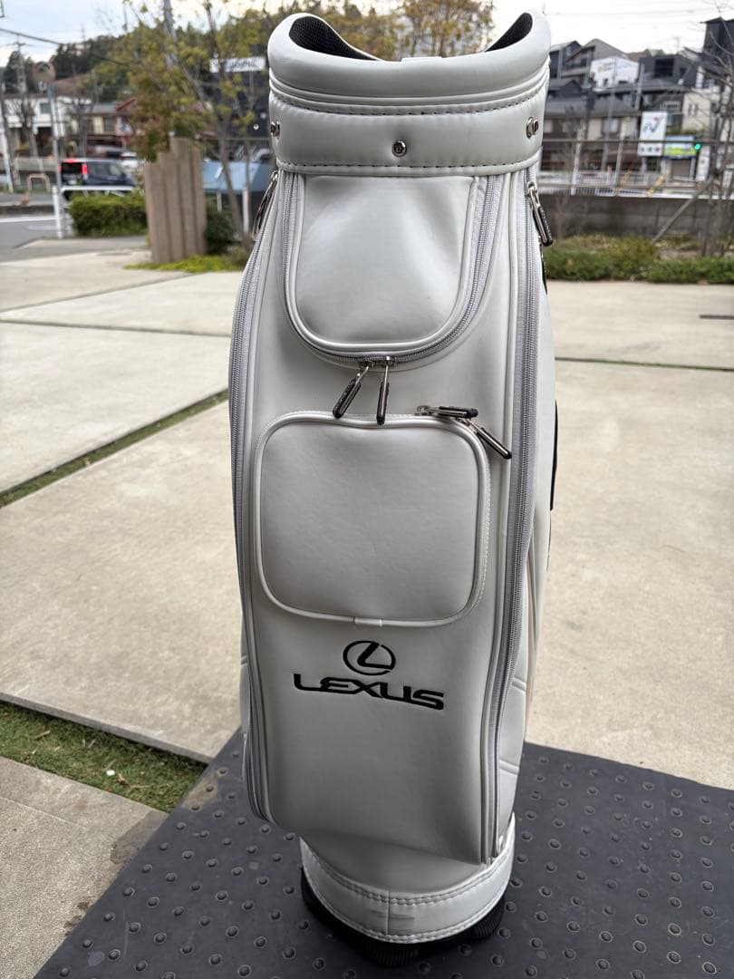 LEXUS ゴルフバッグ・キャディバッグ ホワイト