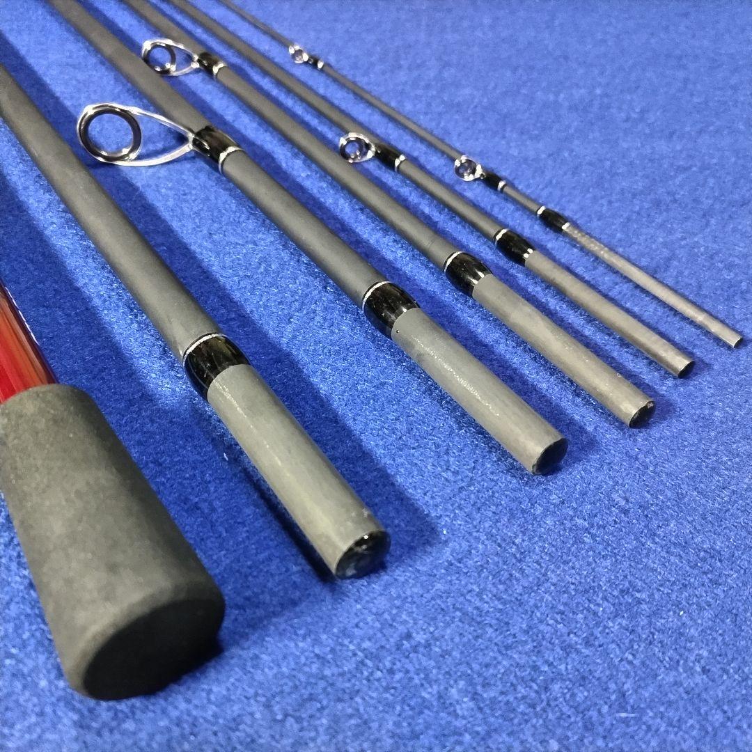 マルチピースロッド 2.1m 7ft スピニング 6ピース ゴチュール