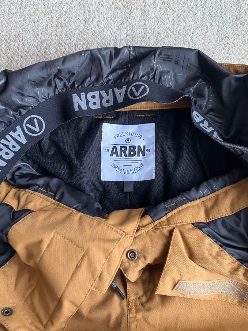 スノーボードウェア 上下セット 手袋付き ARBN