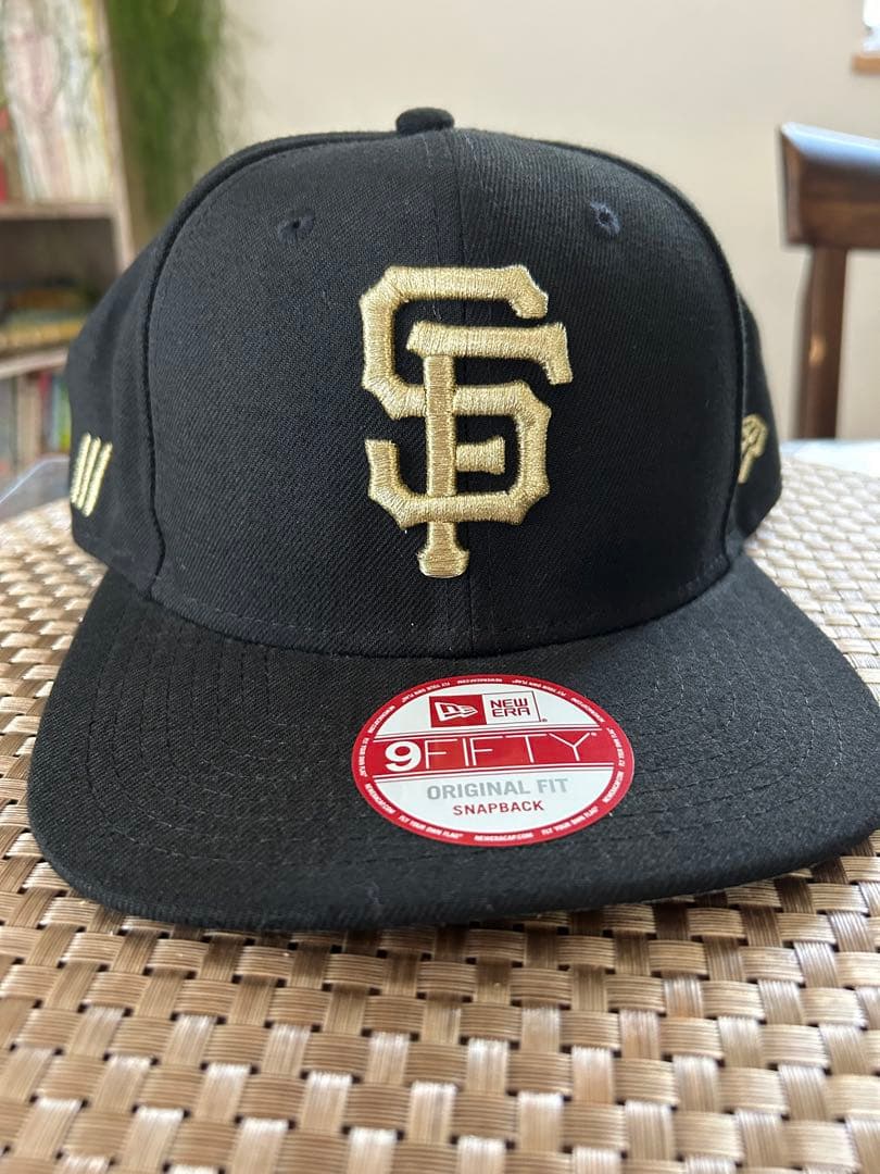 New Era 9FIFTY SFロゴキャップ 黒