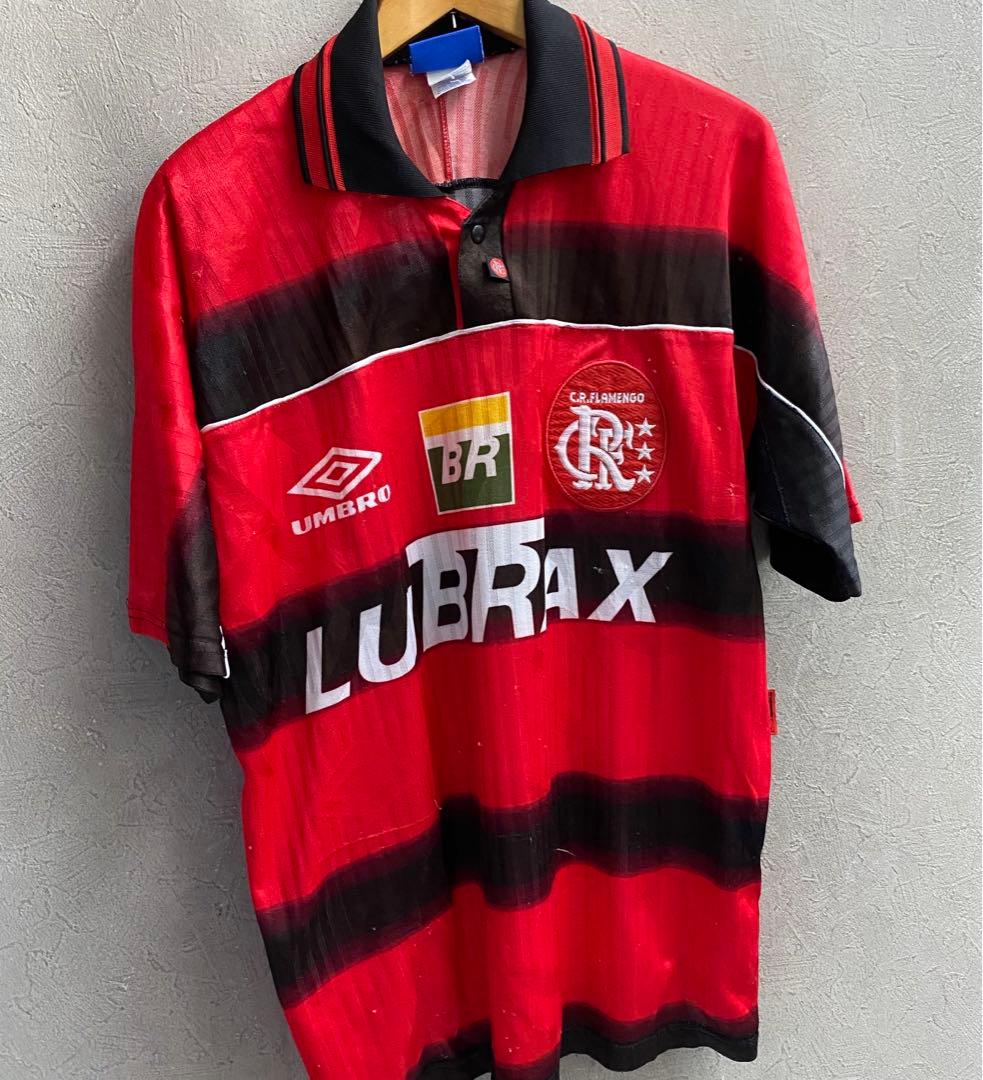 ブラジル製 90s umbro アンブロ CRフラメンゴ 半袖 ユニフォーム
