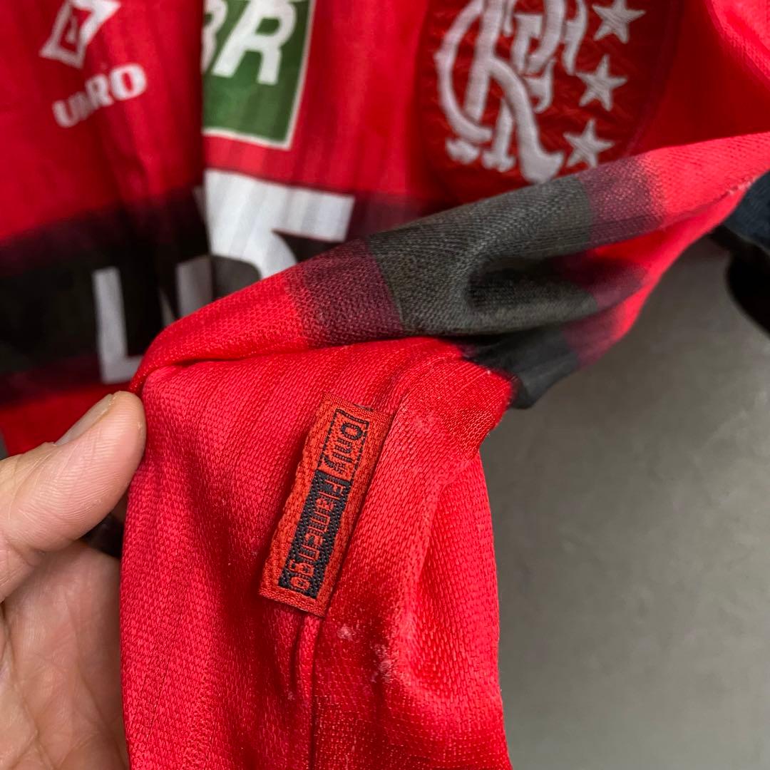 ブラジル製 90s umbro アンブロ CRフラメンゴ 半袖 ユニフォーム