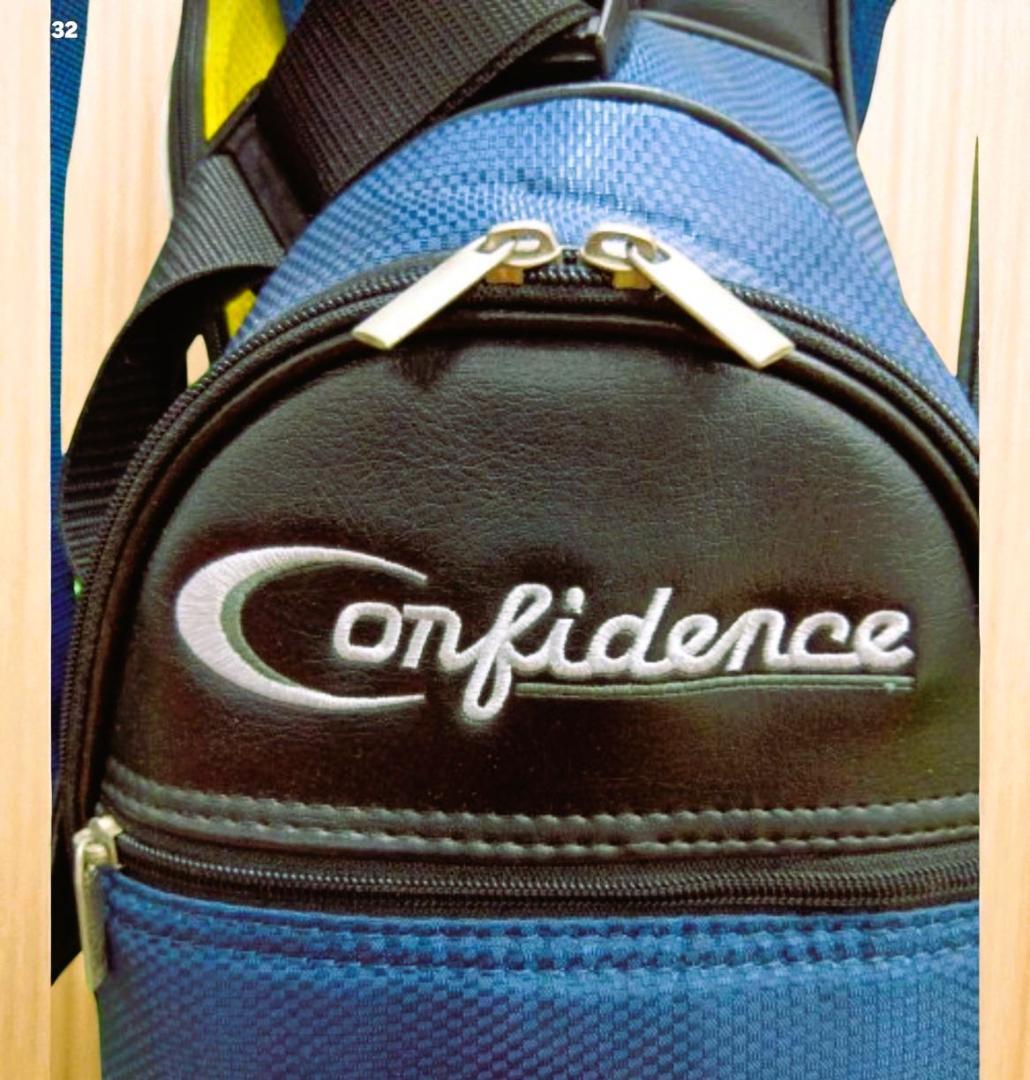 送料無料/美品　Confidence高級 ゴルフバッグ・キャディバッグ