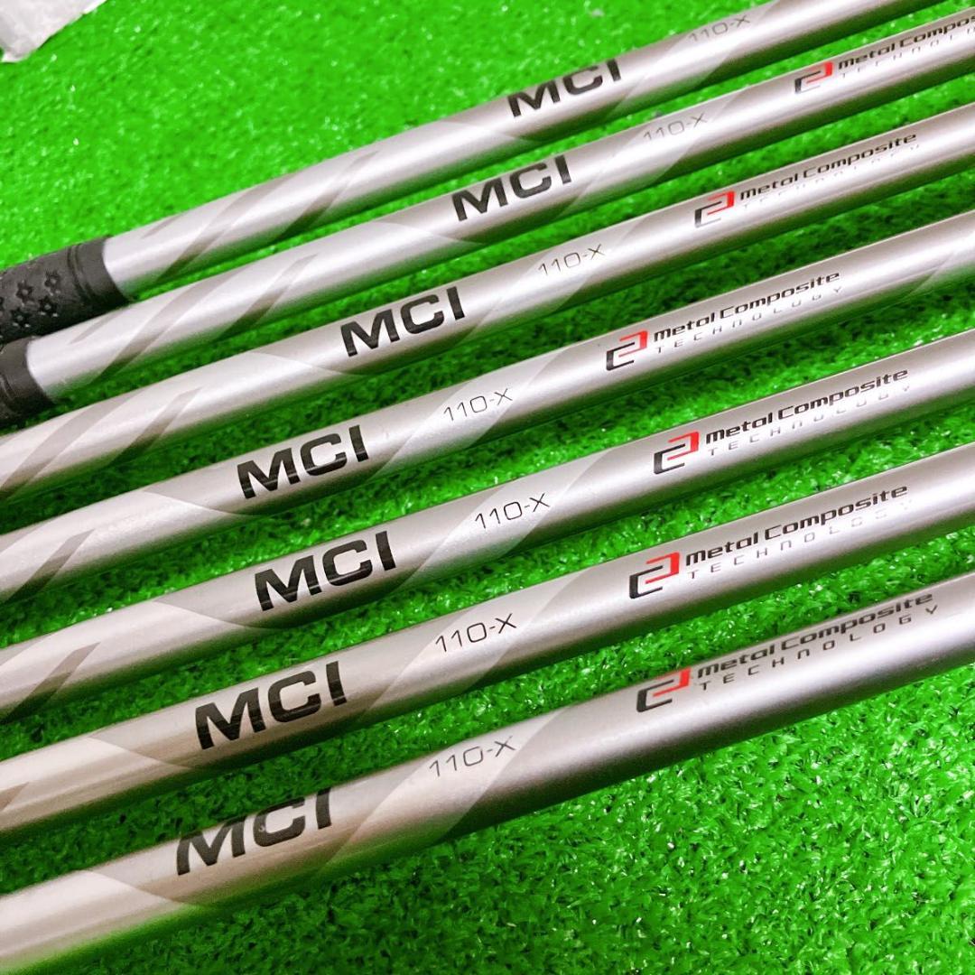 三浦技研 CB-1008 ゴルフアイアン7本 4-9.P 右 MCI 110-X