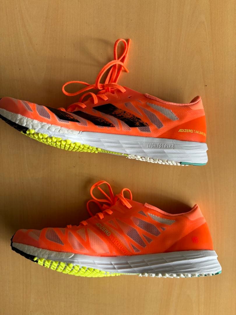 アディダススADIZERO TAKUMI SEN 7 オレンジ　25.5cm