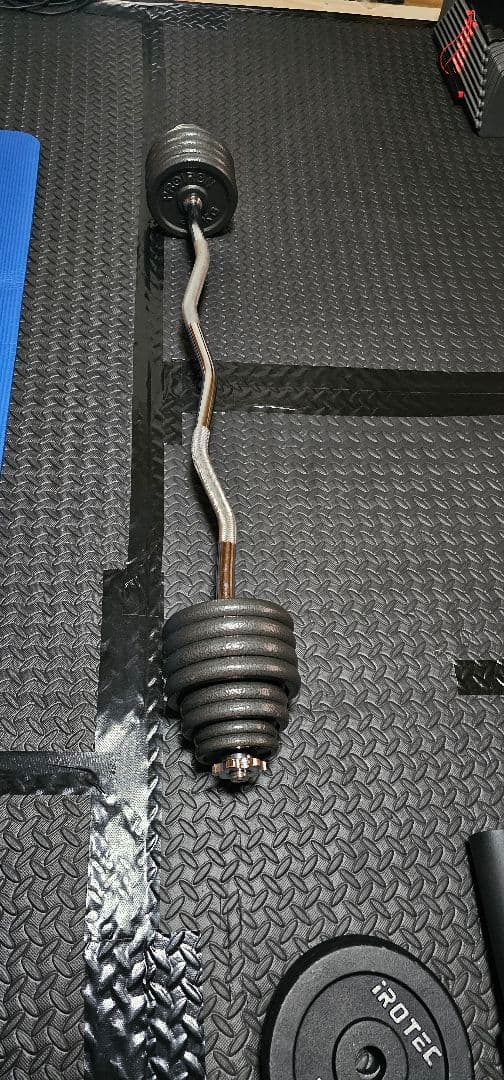 ezバーバーベルWシャフト wシャフト 筋トレ　トーニング