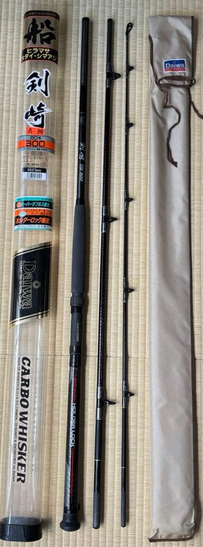 ※値下げしました。【USED】DAIWA 剣崎　船釣り真鯛80号300