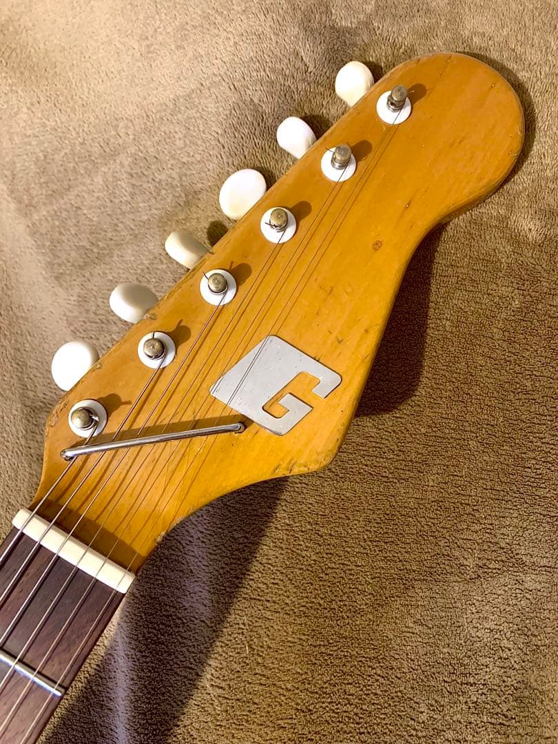 Guyatone LG-65T 60s 国産ビザール 赤 リフレット済