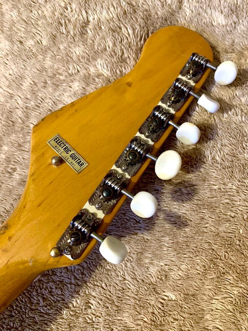 Guyatone LG-65T 60s 国産ビザール 赤 リフレット済