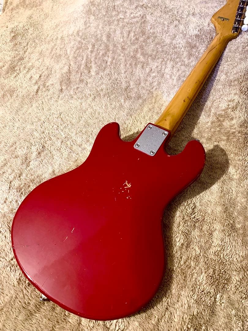 Guyatone LG-65T 60s 国産ビザール 赤 リフレット済