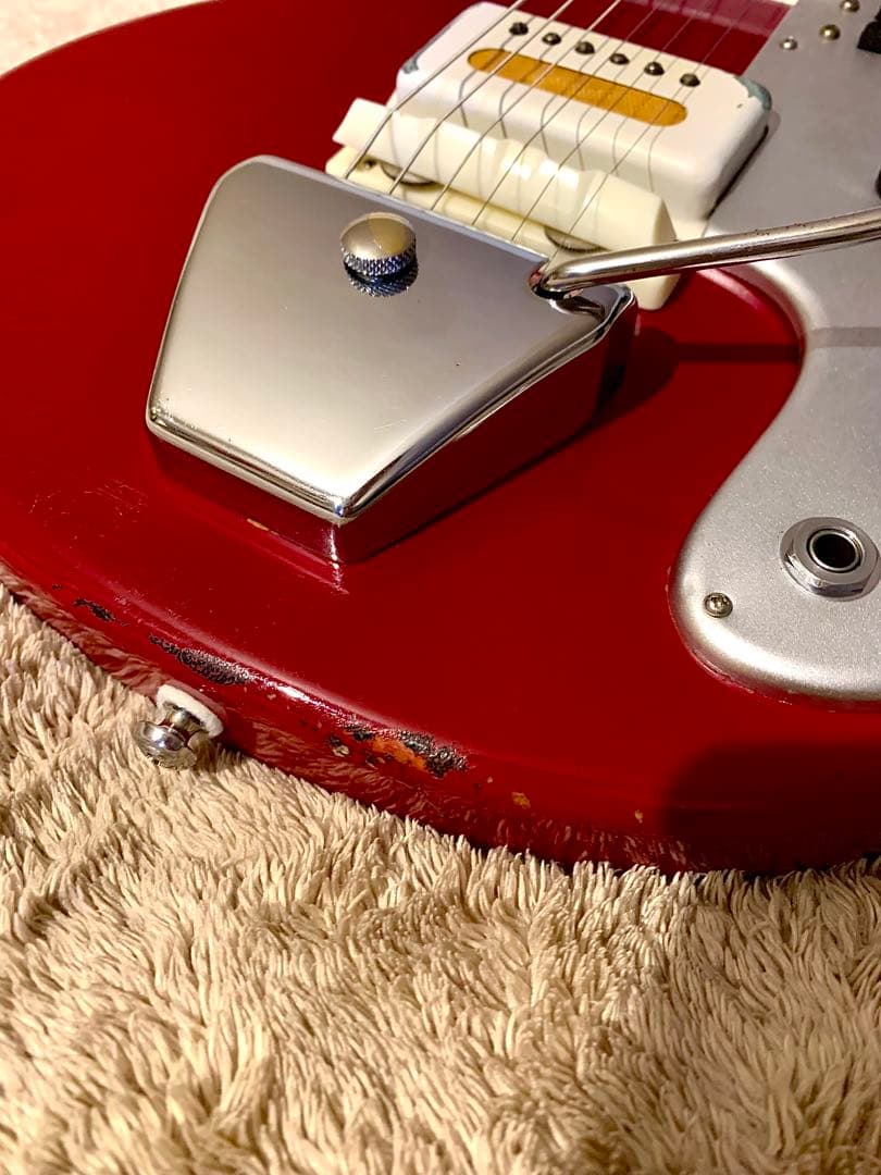 Guyatone LG-65T 60s 国産ビザール 赤 リフレット済