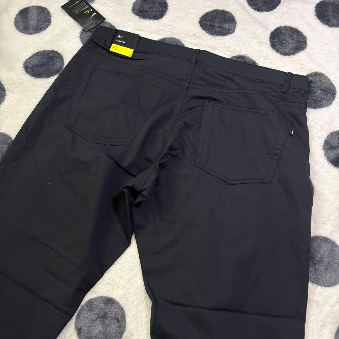【未使用品】NIKE フレックス ゴルフパンツ サイズ36 黒　ストレッチ
