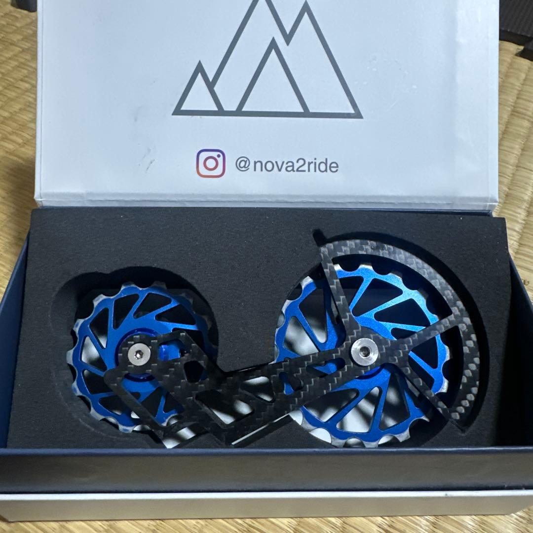 NOVA RIDE ノヴァライド　ビックプーリー　ブルー