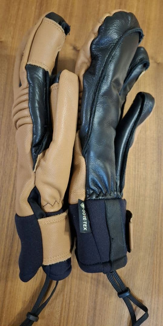 eb's エビス LOBSTER GORE-TEX ミトングローブ キャメル S