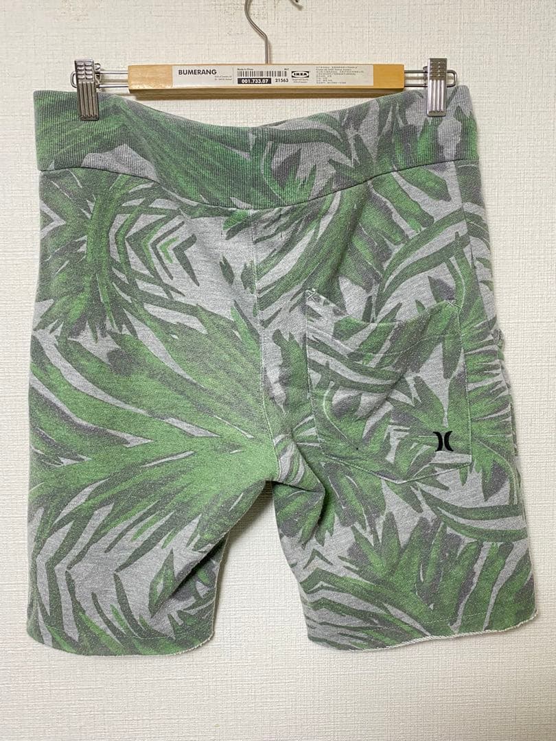 ★美品★HURLEY ハーレーセットアップ M ジップパーカー&ハーフパンツ★