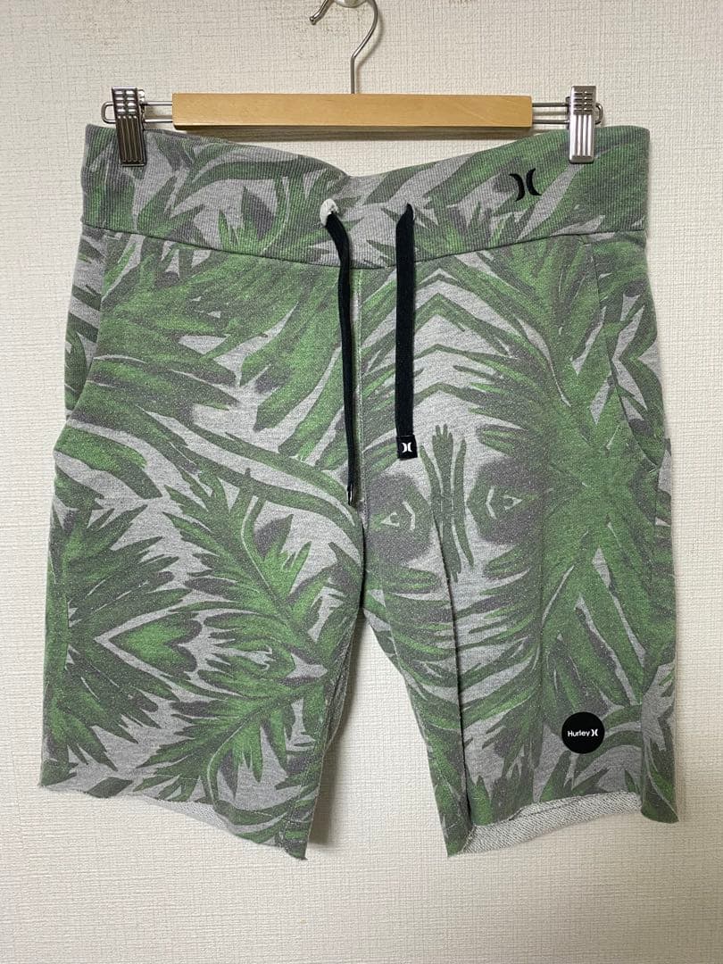 ★美品★HURLEY ハーレーセットアップ M ジップパーカー&ハーフパンツ★