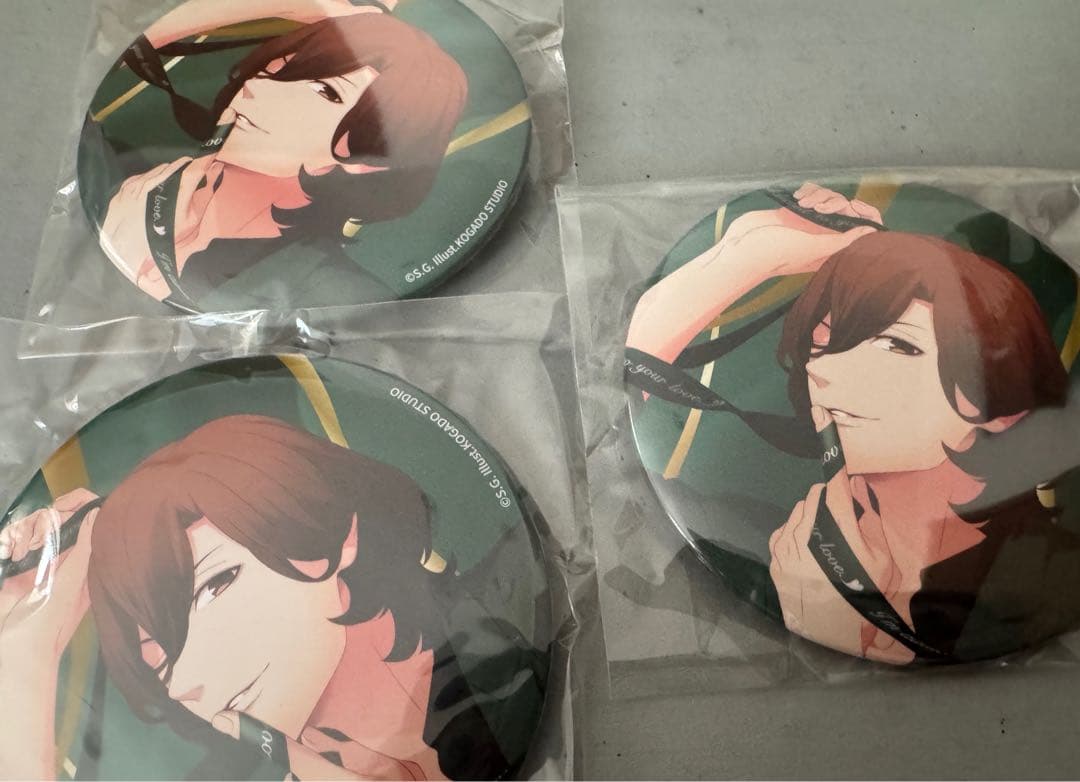 うたプリ　寿嶺二　CR 缶バッジ