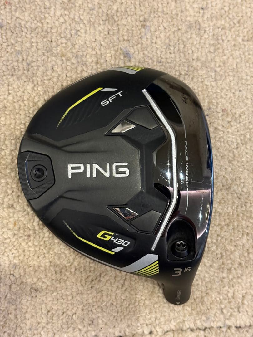 PING G430 SFT 3w ヘッドのみ