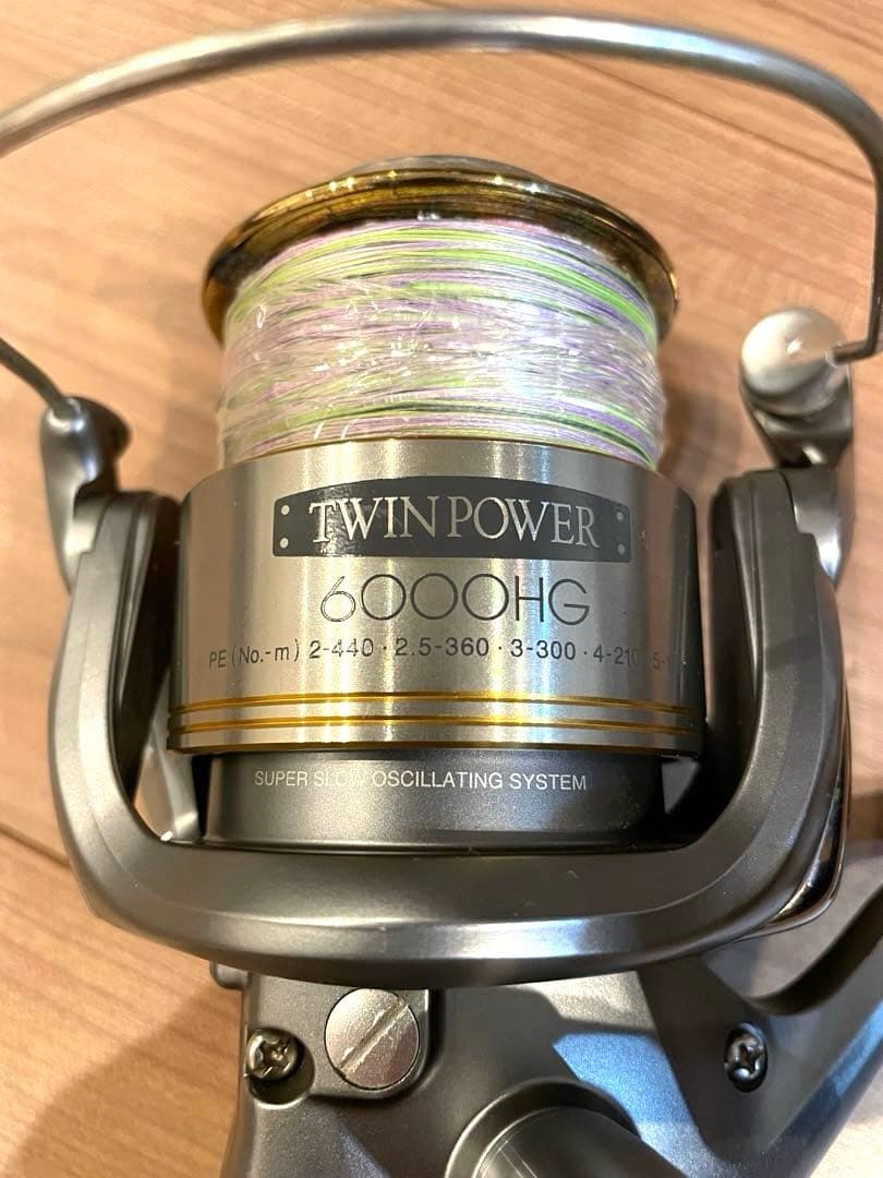 SHIMANO TWIN POWER 6000HG スピニングリール シマノ