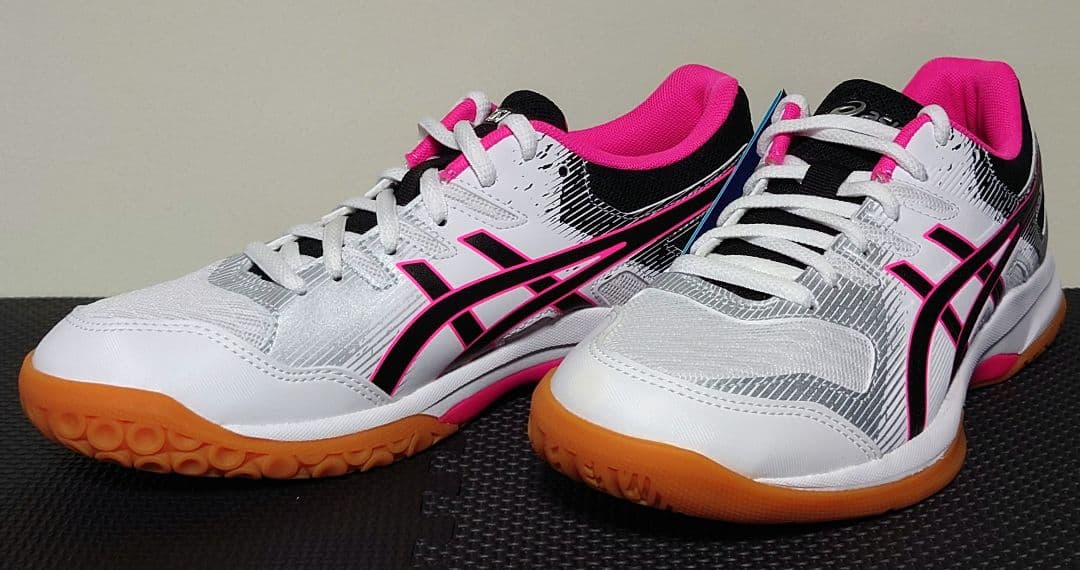 ASICS GEL-ROCKET 9 ホワイト/ピンク 23.5cm