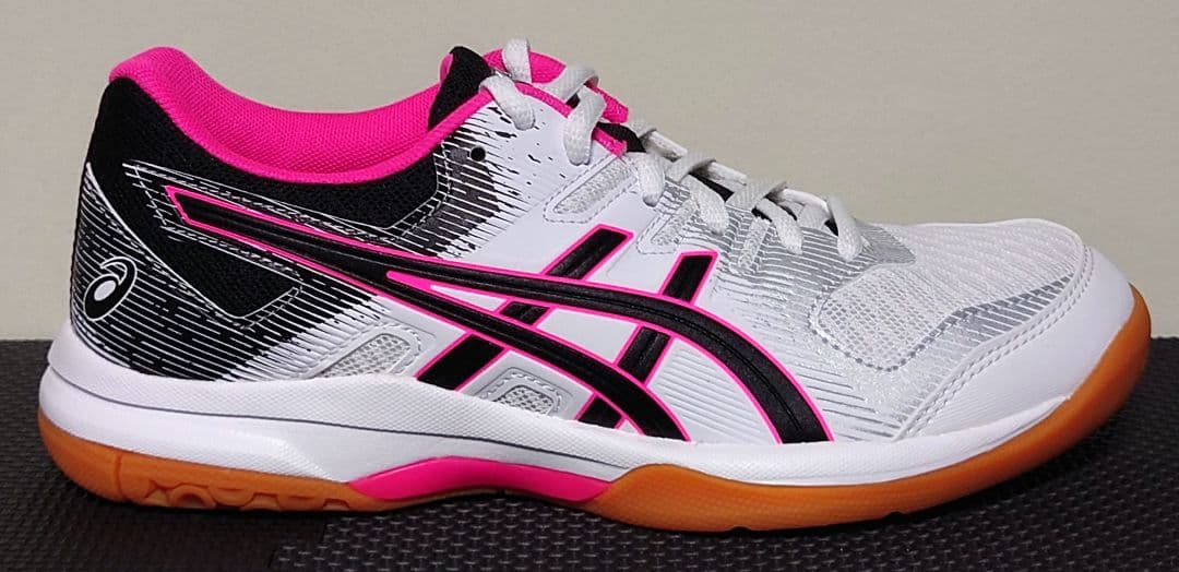 ASICS GEL-ROCKET 9 ホワイト/ピンク 23.5cm