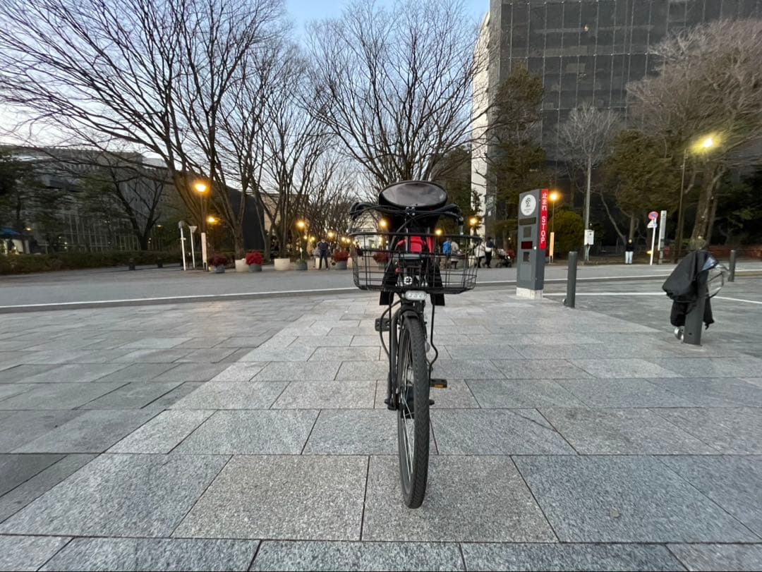 電動アシスト自転車 ステップクルーズ　チャイルドシート付き