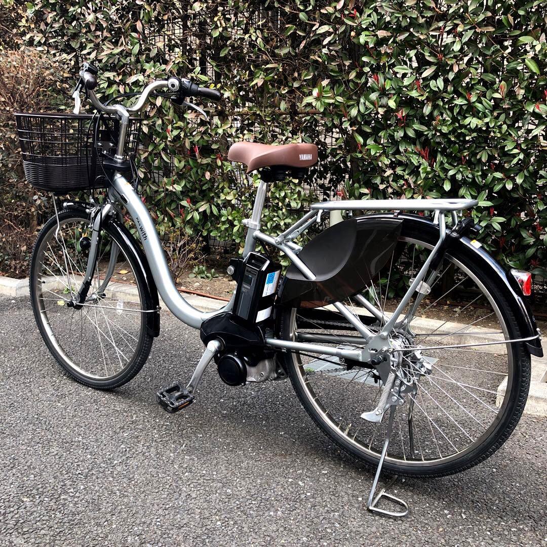【美品】YAMAHA 電動アシスト自転車 PAS With 2023年モデル