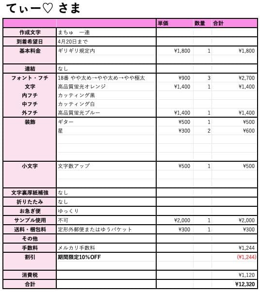 【てぃー♡】さま専用ページ　オーダー 名前 うちわ 文字 連結 パネル