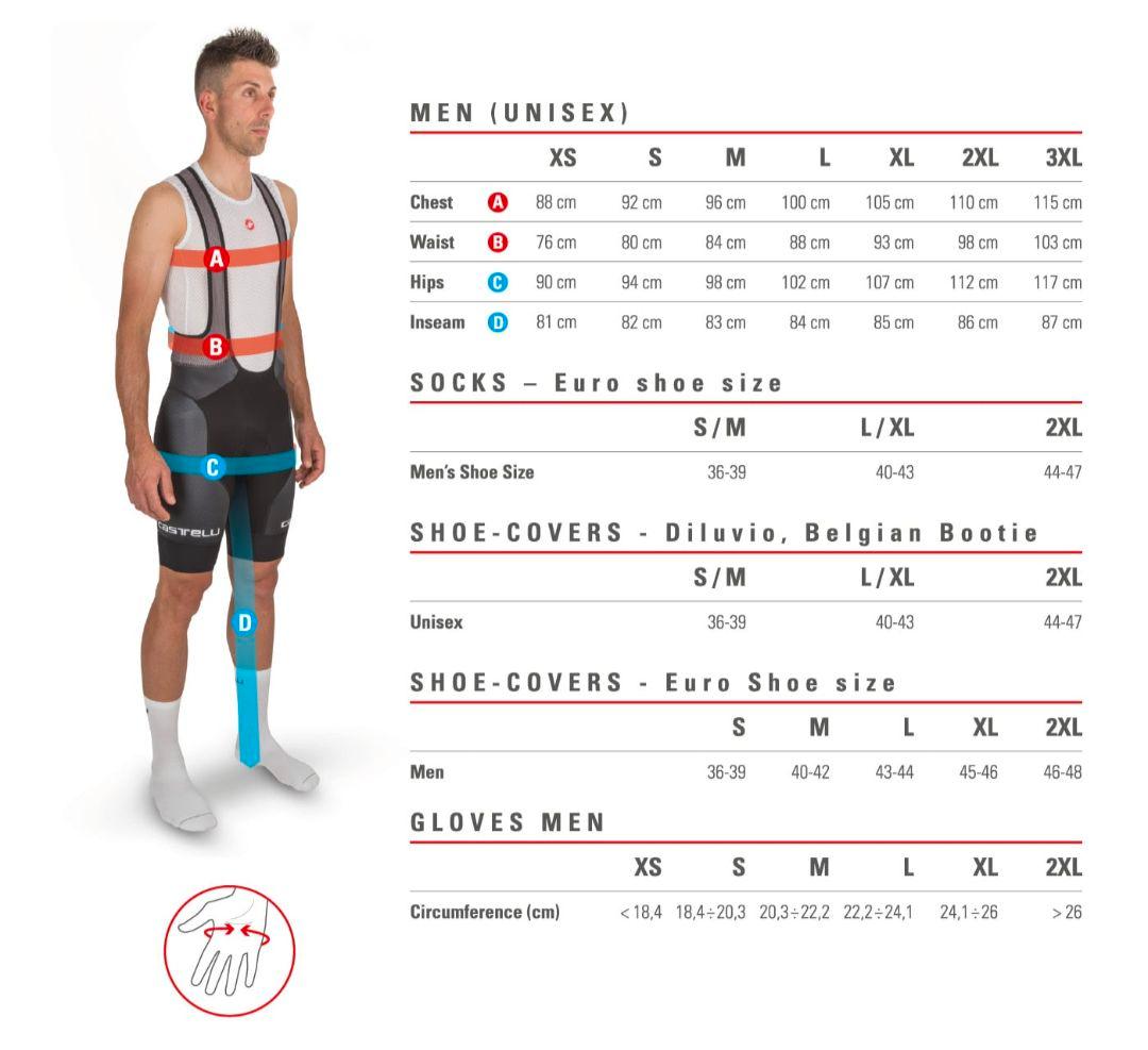 castelli　COMPETIZIONE 2 BIBSHORTサイズL