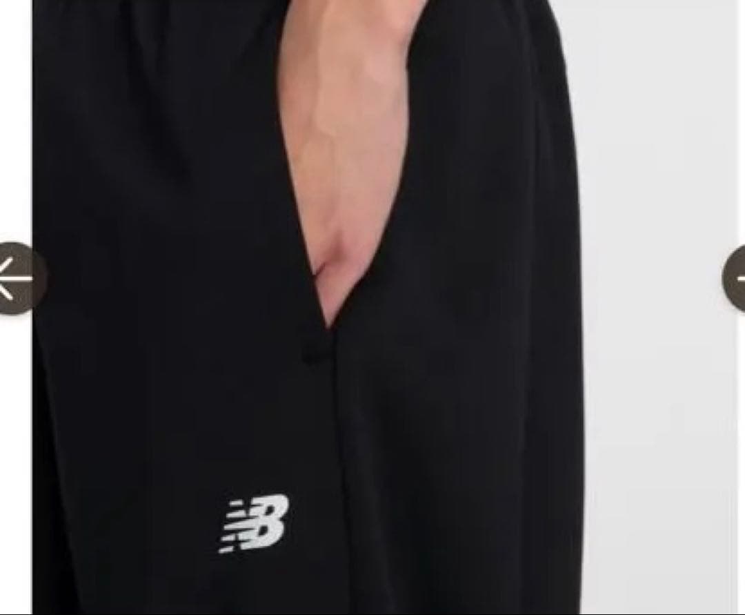 Lサイズ New Balance ニューバランス ニットストレートパンツ