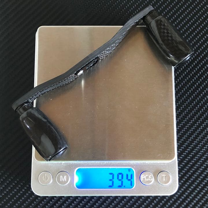 シマノ用ベイトリール用カーボンハンドル カーボンハンドルノブ フルセット