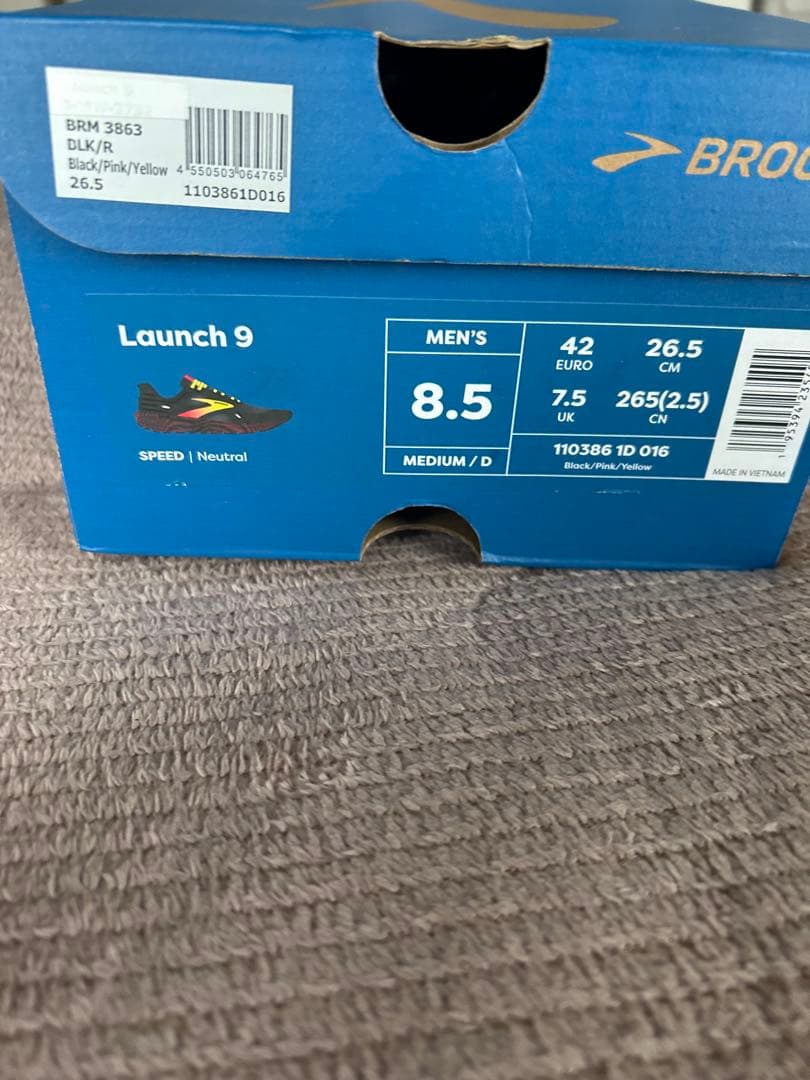 スパイク・シューズ Brooks Launch9 26.5