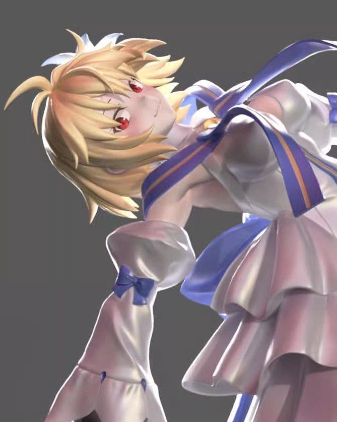 アルクェイド　グリズリーパンダ　月姫　未塗装未組立　1/7　美女　グリパン