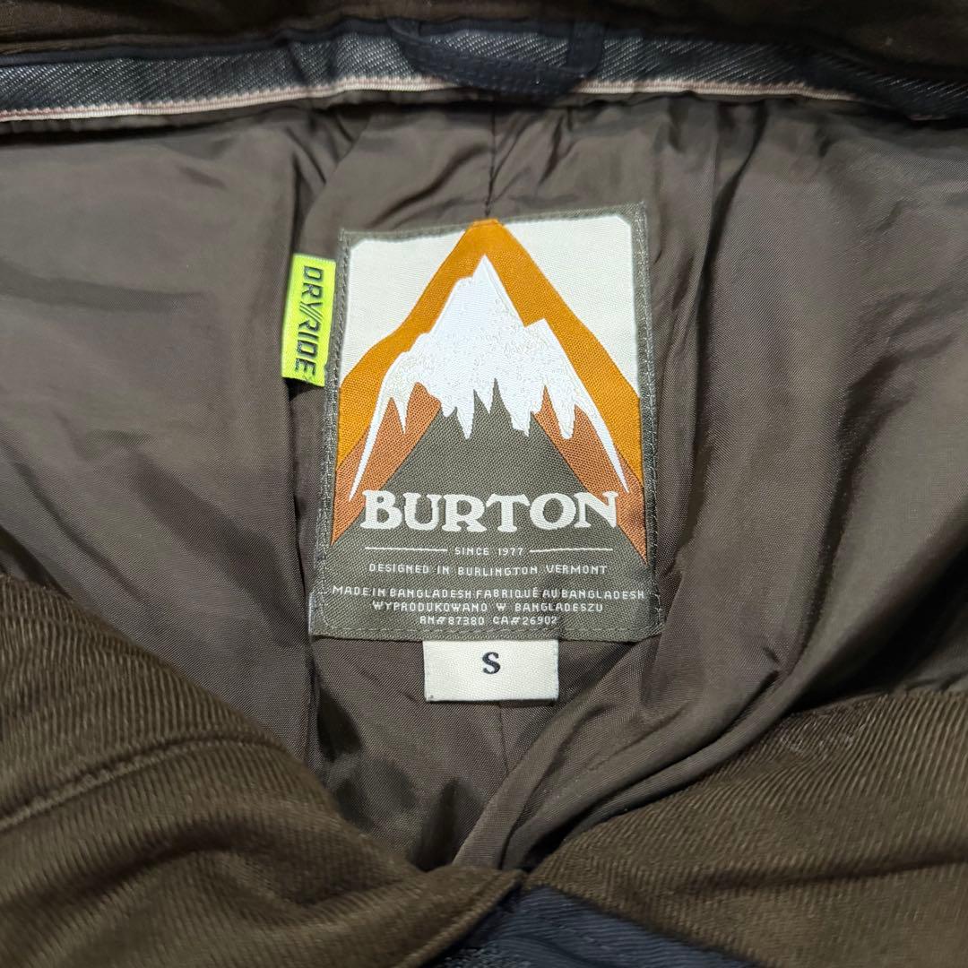 1918　BURTON　バートン　DRY RIDE　スノーボードパンツ　S　黒