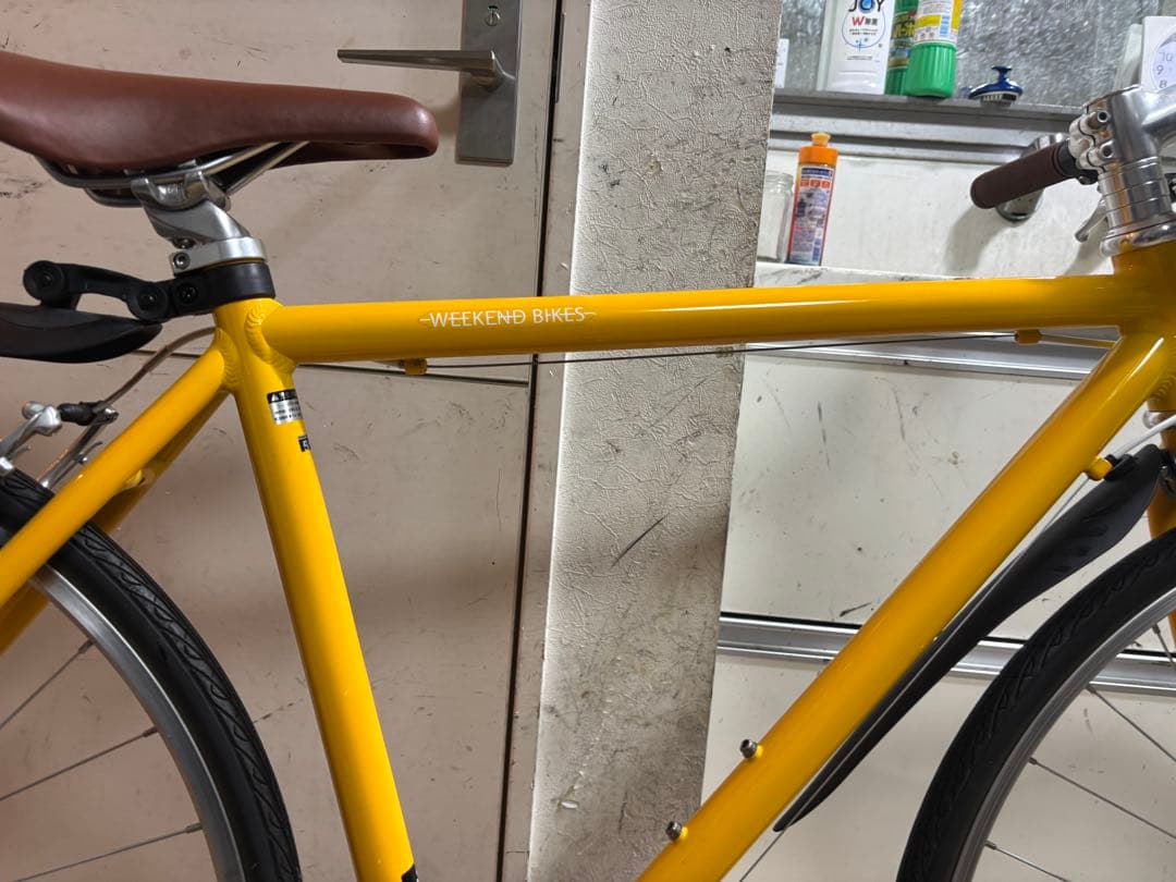 WEEKEND BIKES クロスバイク 700C イエロー