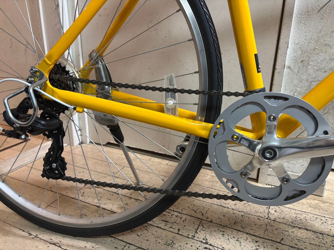 WEEKEND BIKES クロスバイク 700C イエロー