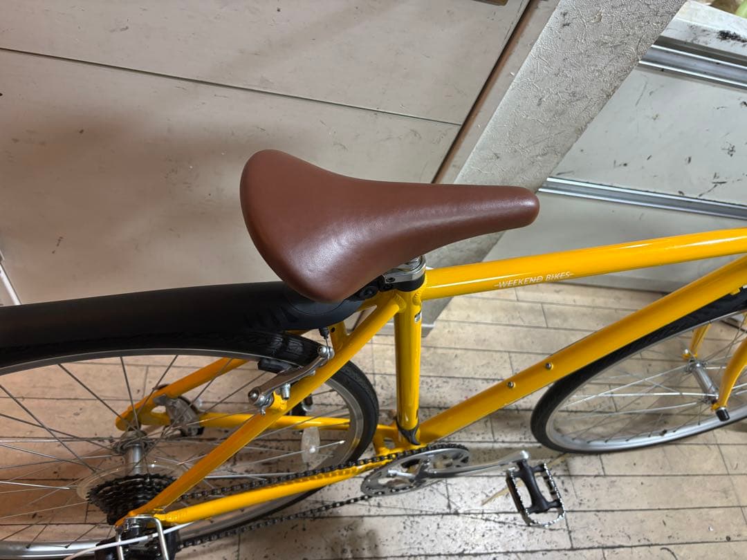WEEKEND BIKES クロスバイク 700C イエロー