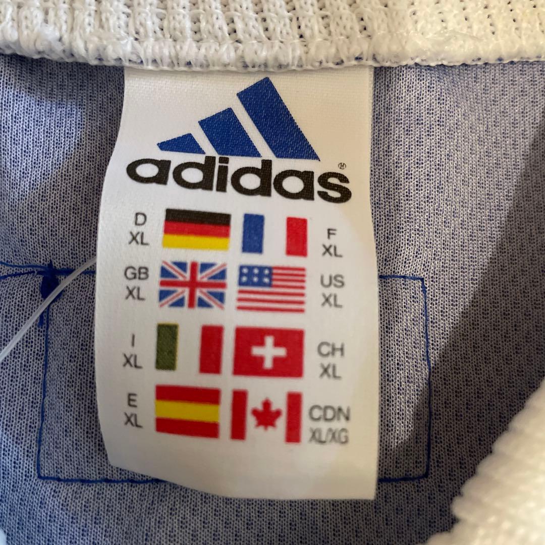 adidas フランス代表 ZIDANE 10 XLジャージ　サイン入り