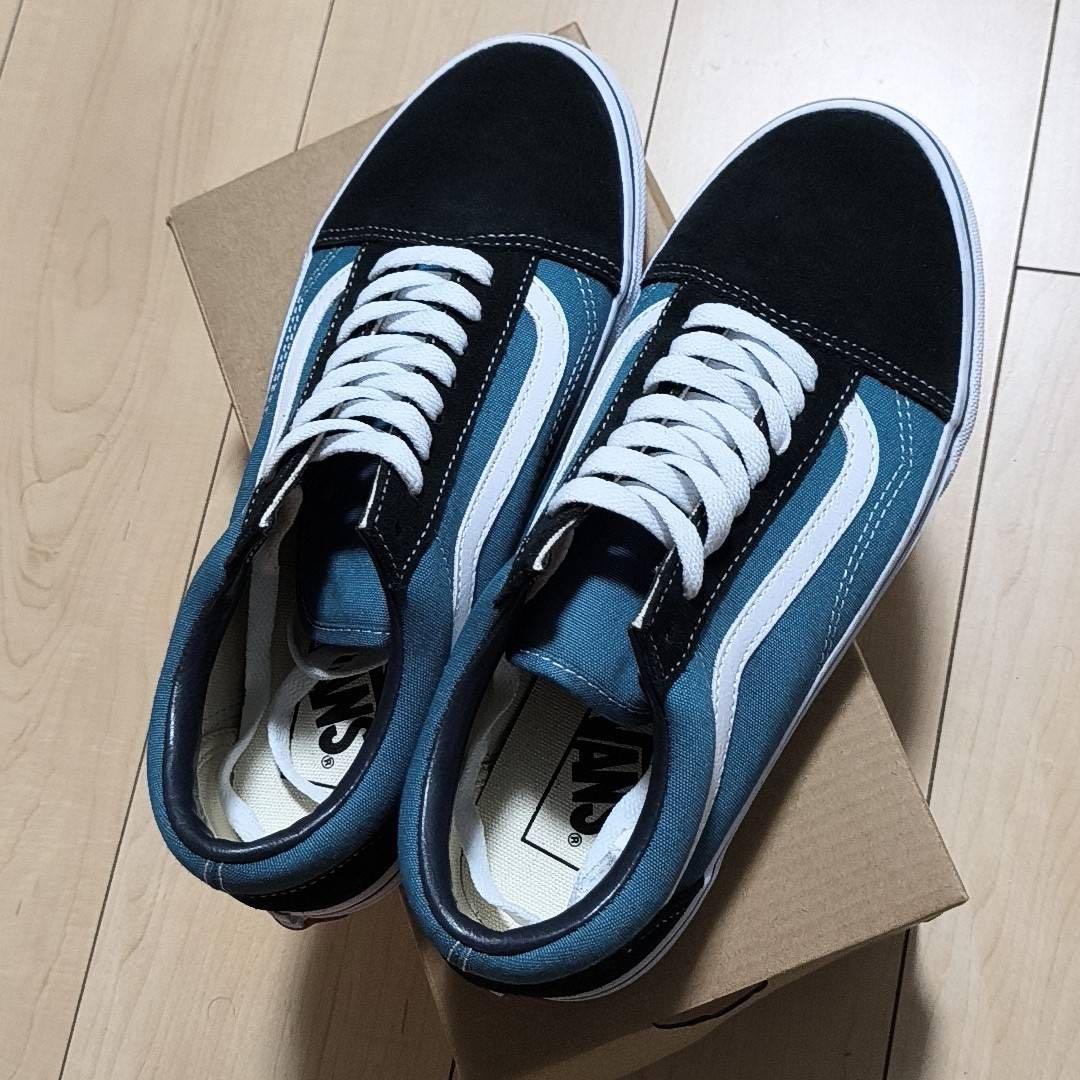 VANS OLD SKOOL DX ネイビー 25.5cm