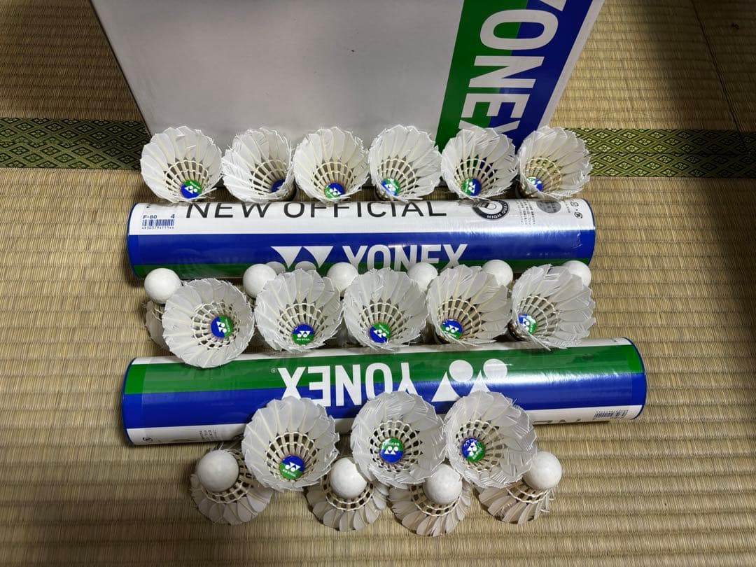 YONEX NEW OFFICIAL バドミントン シャトル 2ダースセット