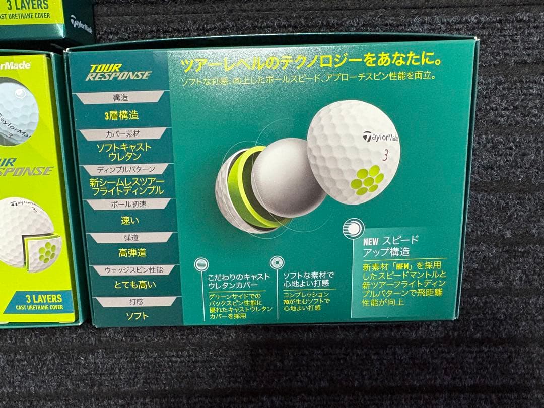 TaylorMade TOUR RESPONSE 2ダース新品未使用