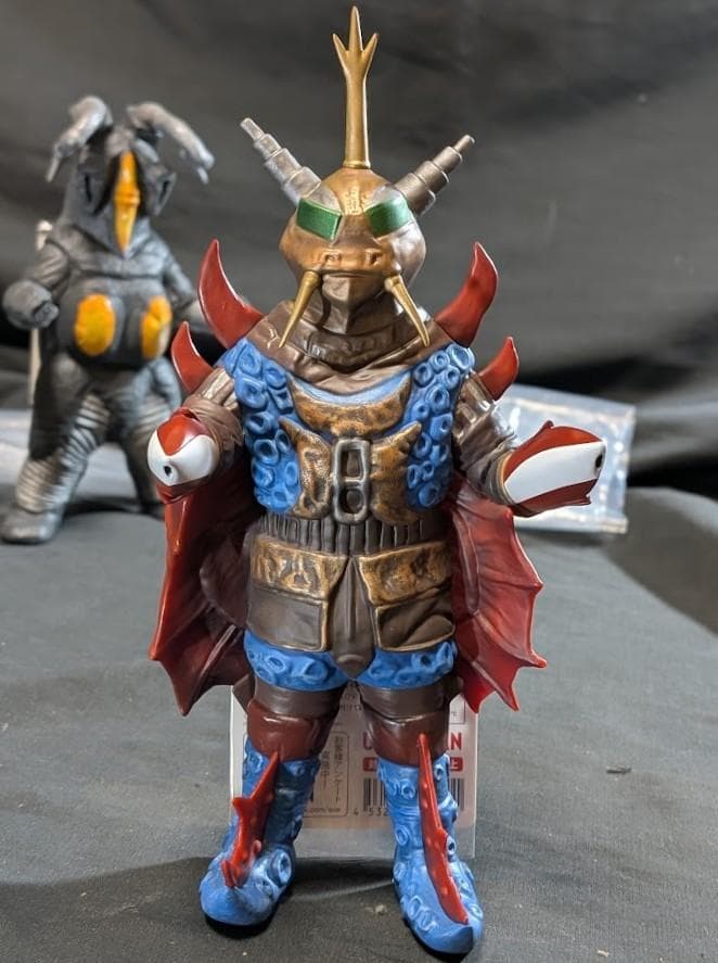 バット星人＆ゼットン２代目（エクスプラス）ウルトラ怪獣5000ソフビ２体セット