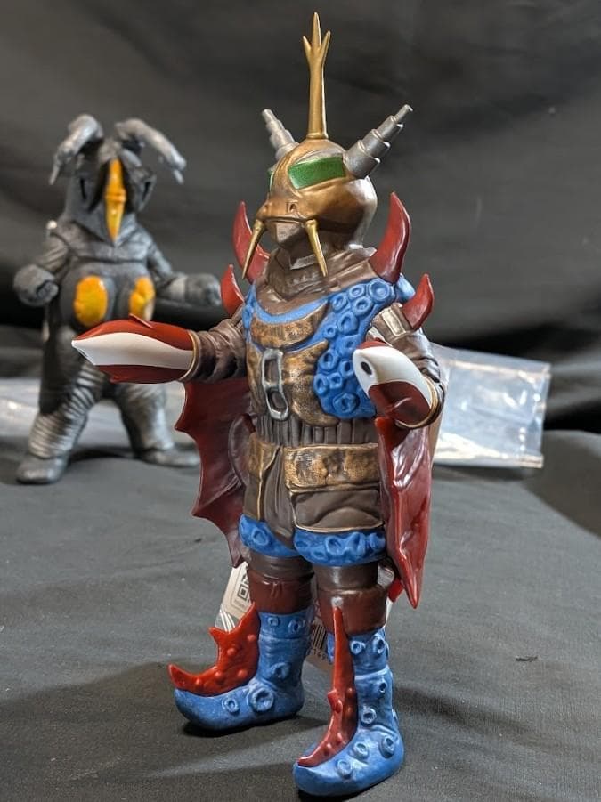 バット星人＆ゼットン２代目（エクスプラス）ウルトラ怪獣5000ソフビ２体セット