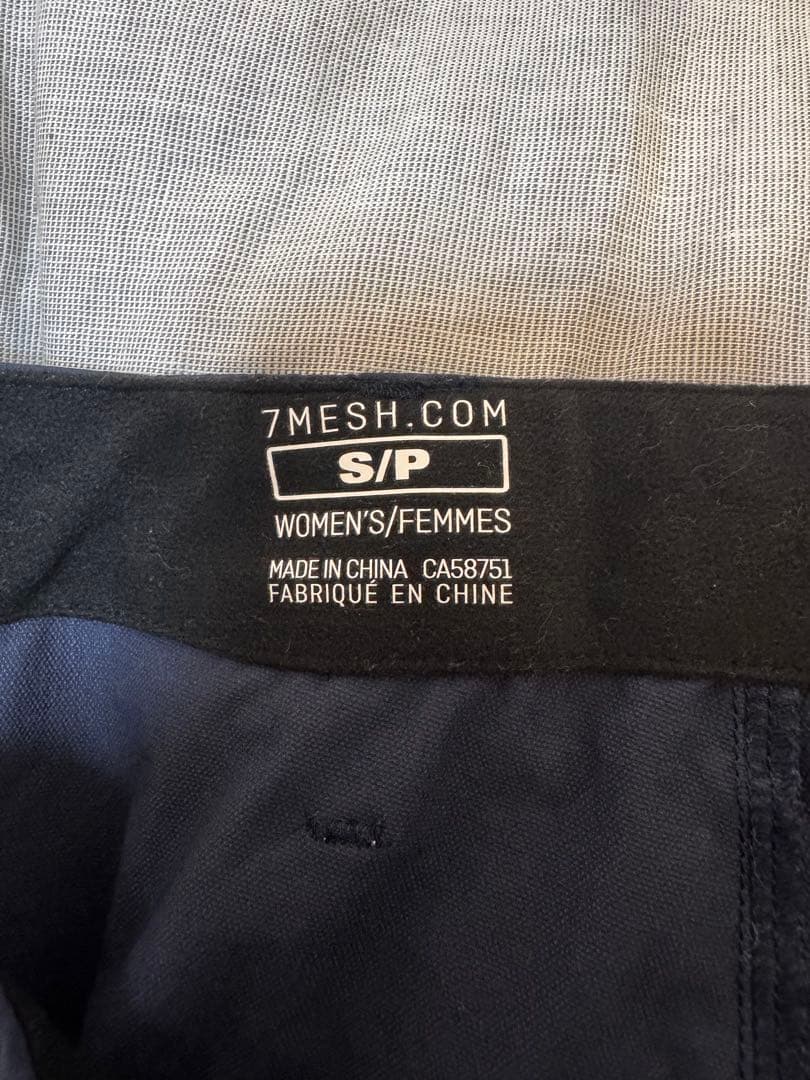 7mesh ネイビー S/P ショートパンツ