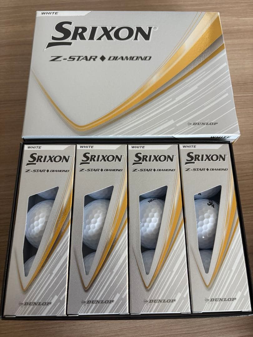 2025Srixon Z-STAR DIAMOND ゴルフボール 2箱セット