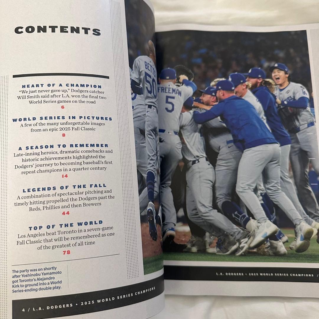 2025 Champions! Dodgers 記念特別号