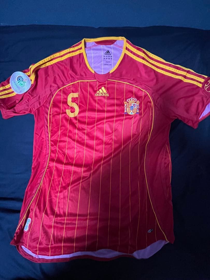 美品スペイン代表 PUYOL ユニフォーム2点、スペイン代表ポロシャツまとめ売り