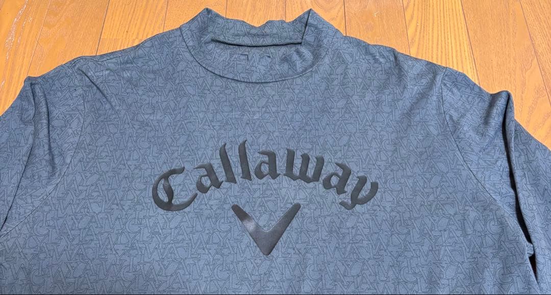【新品未使用】Callaway ストレッチシャツ LL ダークグレー