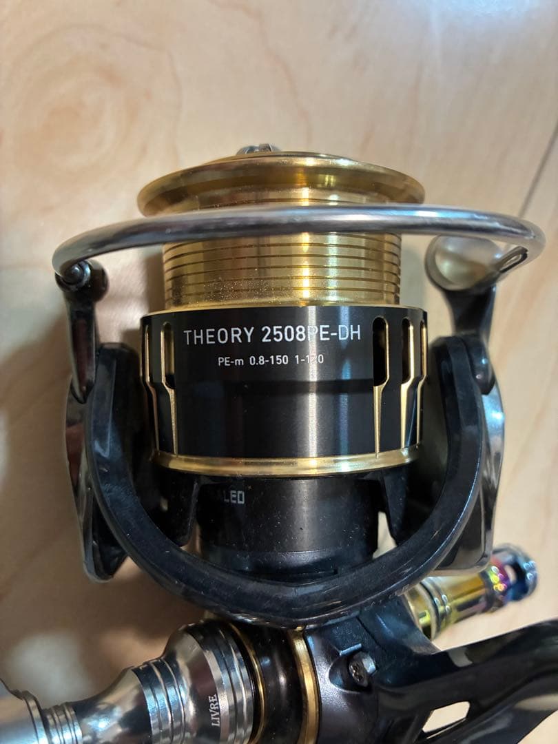ダイワ スピニングリール THEORY 2508PE-DHリブレハンドル